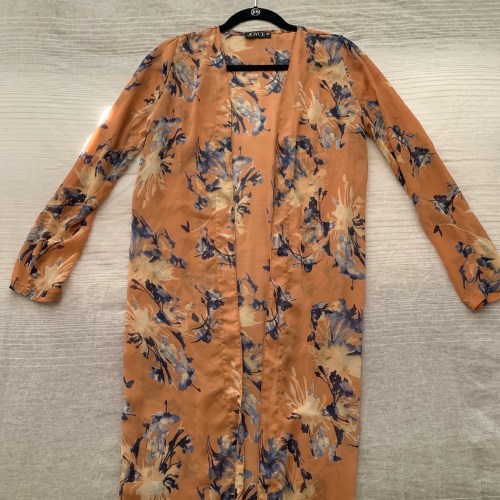 Lightweight Floral Cardigan